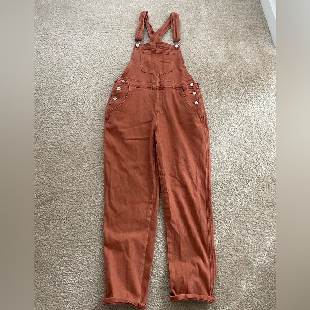 luvamia Women's Casual Stretch Adjustable Overalls
